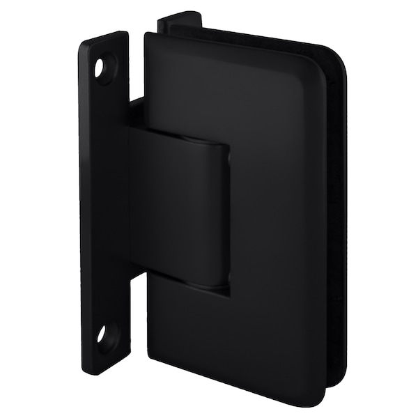 Cr Laurence Matte Black Cologne 337 Series Adjustable Wall Mount 'H' Back Plate Hinge C0L337MBL - main
